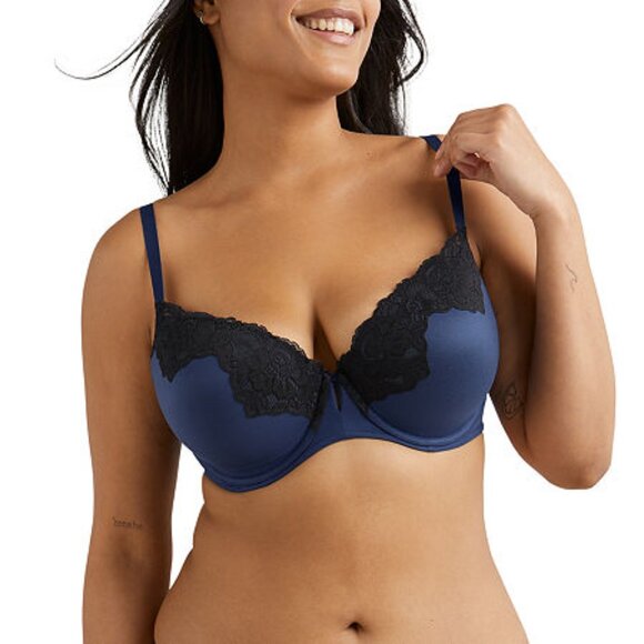 #416 Maidenform Comfort Devotion Your Lift Underwire Bra, Convertible Straps - Picture 3 of 3